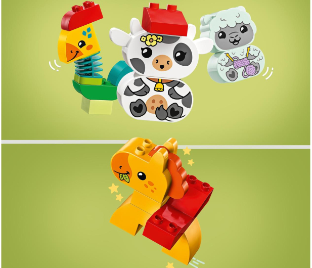 LEGO DUPLO 10412 Pociąg ze zwierzątkami - 1202284 - zdjęcie 3